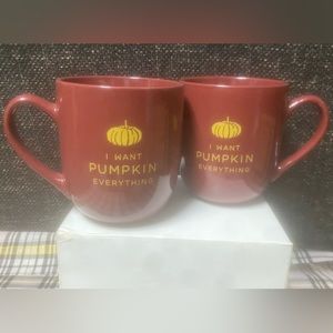 Fall Pumpkin Mug Set